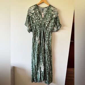 Anthropologie Bl^nk London The Tatiana Kaftan Dress One size